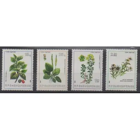 Albanie - 1984 - No 2036/2039 - Flore Populaire