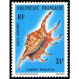 Gros Lot Timbre de collection Polynesie Francaise - Poste Arienne 134