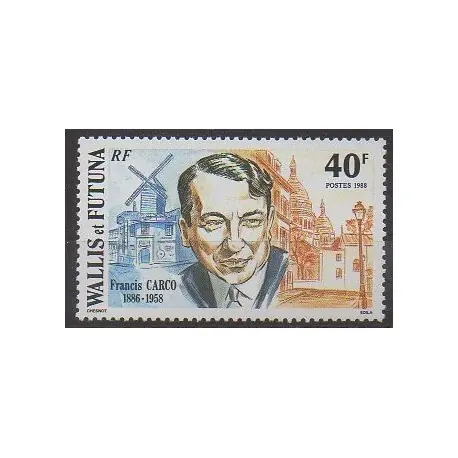 Wallis et Futuna - 1988 - No 375 - Littérature Original