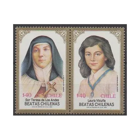 Chili - 1989 - No 890/891 - Religion Exclusif