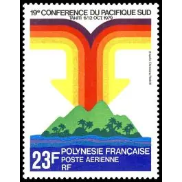 Timbre de collection Polynesie Francaise - Poste Arienne 147 Premium