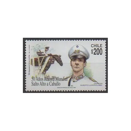 Populaire Chili - 1999 - No 1479 - Chevaux - Sports divers