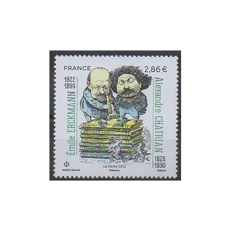 France - Poste - 2022 - No 5576 - Littérature Commander Maintenant