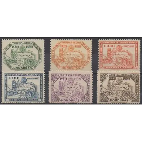 Honduras - 1947 - No PA154/PA159 - Neufs avec charnière Commande En Gros