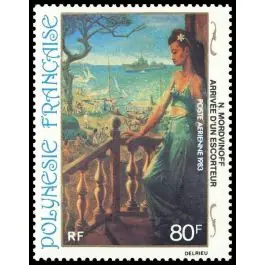 Timbre de collection Polynesie Francaise - Poste Arienne 180 Top Vente