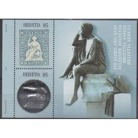 Livraison Express Suisse - 2004 - No BF36 - Timbres sur timbres - Monnaies, billets ou médailles