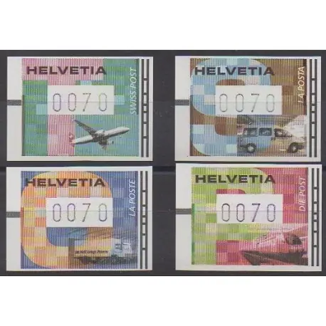 Meilleur Prix Suisse - 2001 - No TD16/TD19 - Transports