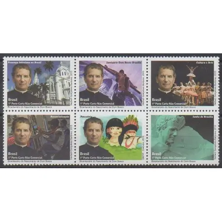 Brésil - 2015 - No 3449/3454 - Religion Super Prix