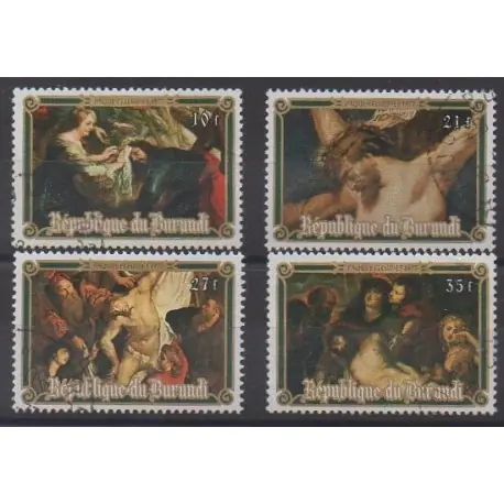 Top Qualité Burundi - 1977 - No 699/702 - Pâques - Oblitérés