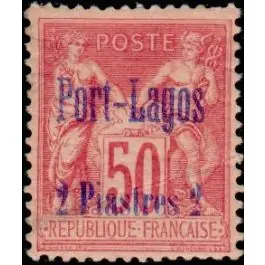 Timbre de collection Port Lagos - 05 Acheter Direct