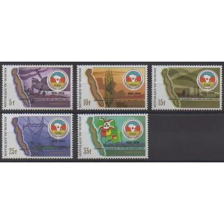 Burundi - 1987 - No 926/930 Nouveauté