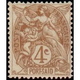 Timbre de collection Port Saïd - 23 Meilleure Vente