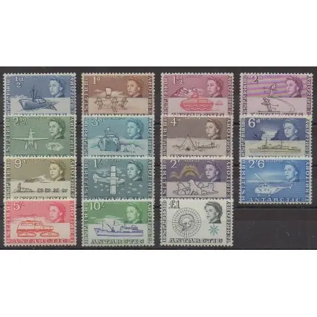 Grande-Bretagne - Territoire antarctique - 1963 - No 1/15 Nouvel Arrivage