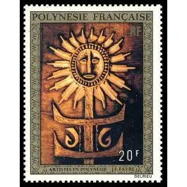 Timbre de collection Polynesie Francaise - Poste Arienne 077 Solde