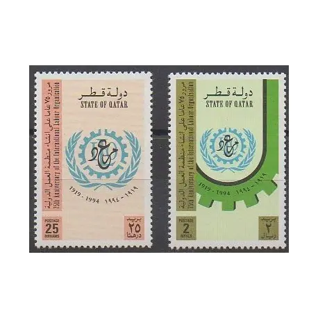 Qatar - 1994 - No 670/671 Nouveauté
