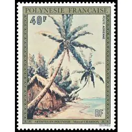 Commander Vite Timbre de collection Polynesie Francaise - Poste Arienne 085