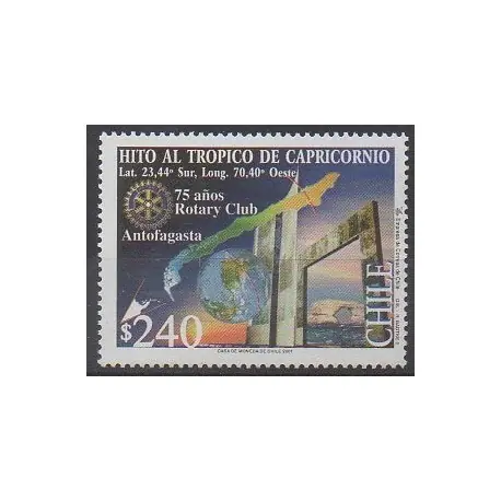 Promotion Chili - 2001 - No 1625 - Rotary ou Lions club