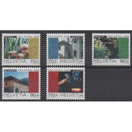 Meilleure Vente Suisse - 1998 - No 1577/1581