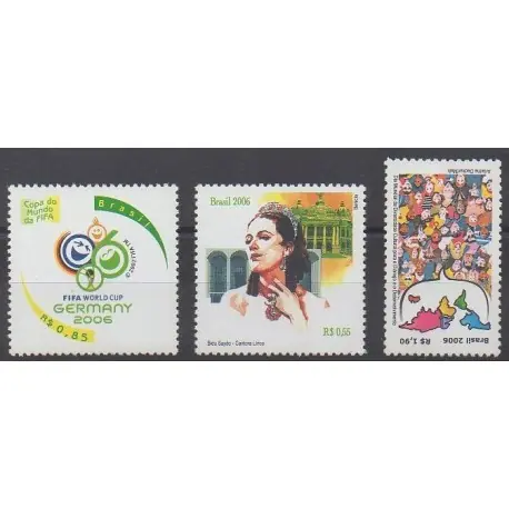 Meilleur Choix Brésil - 2006 - No 2947/2949