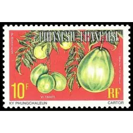 Timbre de collection Polynesie Francaise - Service 07B Jusqu’à Épuisement Des Stocks