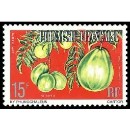 Marque Timbre de collection Polynesie Francaise - Service 08B