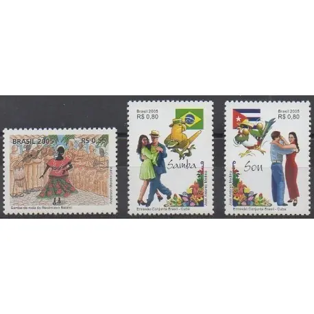 Brésil - 2005 - No 2925/2927 - Folklore Acheter Direct