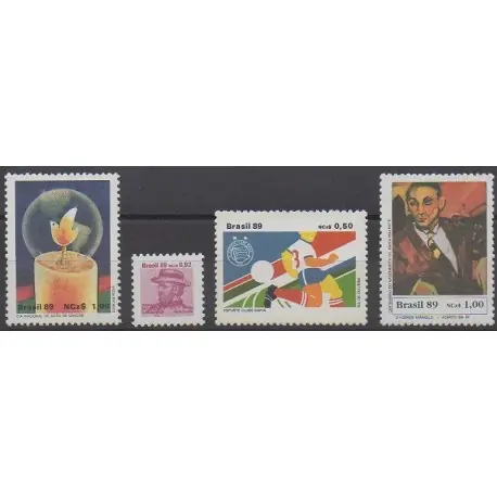 Vente Directe Brésil - 1989 - No 1941/1944