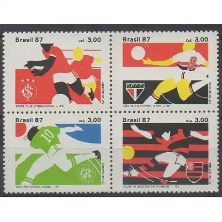 Must-Have Brésil - 1987 - No 1848/1851 - Football