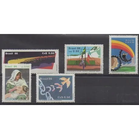 Nouvel Arrivage Brésil - 1986 - No 1789/1793