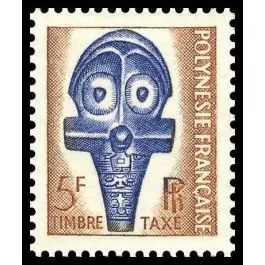 Livraison Express Timbre de collection Polynesie Francaise - Taxe 3