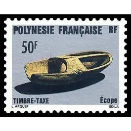 Timbre de collection Polynesie Francaise - Taxe 9 Super Prix