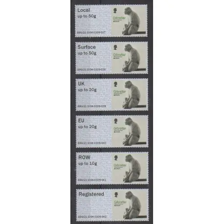 Authentique Gibraltar - 2021 - No TD114 - Europa