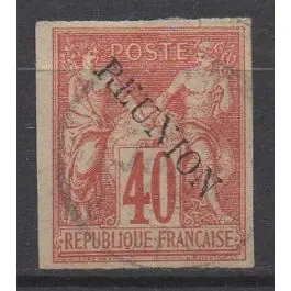 Timbre de collection Reunion - 014a Prix Réduit