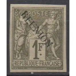 Timbre de collection Reunion - 016a Soldes