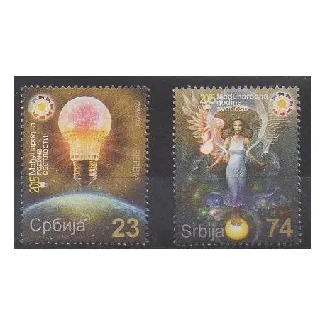 Livraison Gratuite Serbie - 2015 - No 608/609 - Sciences et Techniques