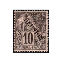 En Vogue Timbre de collection Reunion - 021