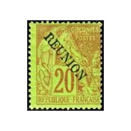Artisanat Timbre de collection Reunion - 023