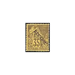 Premium Timbre de collection Reunion - 025