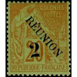 Timbre de collection Reunion - 031 Vente Directe