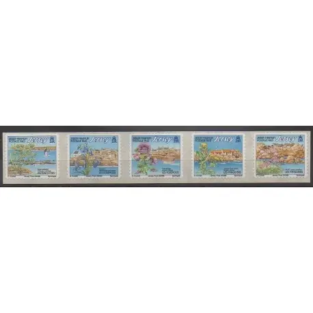 Jersey - 2004 - No 1190/1194 - Fleurs Offre Limitée