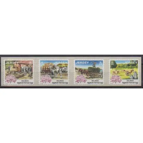 Jersey - 2003 - No 1098/1101 - Artisanat ou métiers Gros Lot