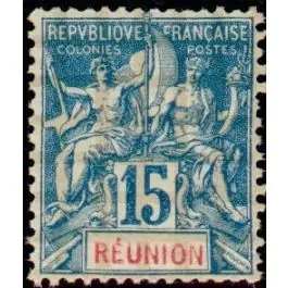Timbre de collection Reunion - 037 Petit Prix