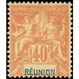 Timbre de collection Reunion - 041 Promotion