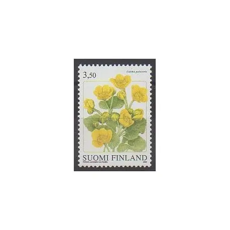 Populaire Finlande - 2000 - No 1490 - Fleurs