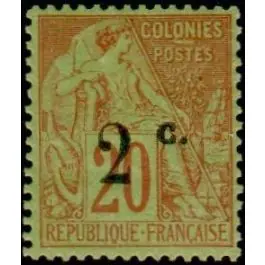 Populaire Timbre de collection Reunion - 045