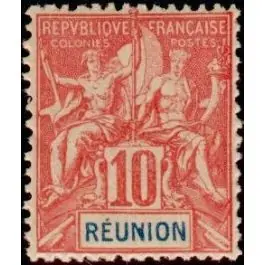 Offre Du Jour Timbre de collection Reunion - 047