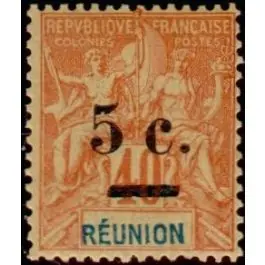 Prix Promo Timbre de collection Reunion - 052
