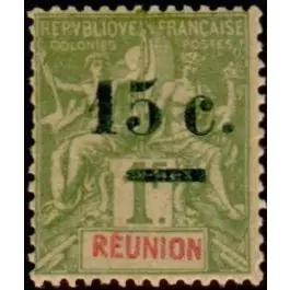 Timbre de collection Reunion - 055 Meilleur Choix