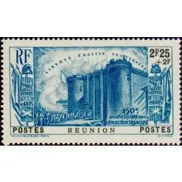 Timbre de collection Reunion - 162 Commander Maintenant