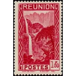 Timbre de collection Reunion - 172 Retour Gratuit